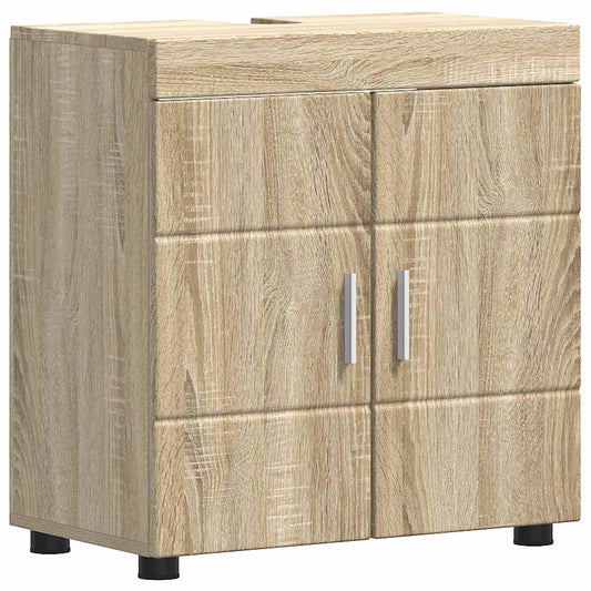vidaXL Σετ Ντουλαπιών Μπάνιου TULUM Δρύς Sonoma 60 x 34 x 63 εκ