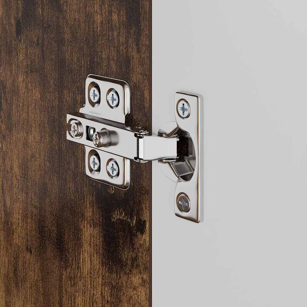 vidaXL Σετ Ντουλαπιών Μπάνιου TULUM Καπνιστό Δρύς 60 x 34 x 63 εκ