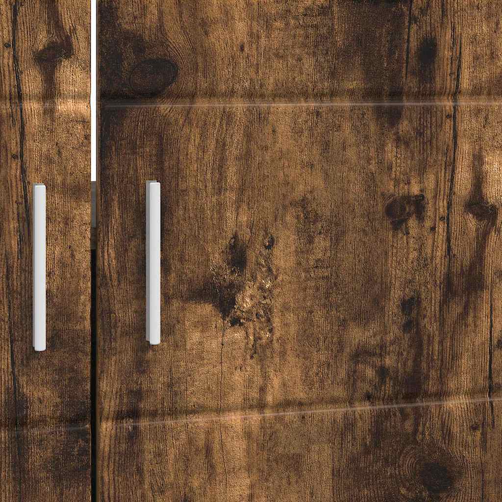 vidaXL Σετ Ντουλαπιών Μπάνιου TULUM Καπνιστό Δρύς 60 x 34 x 63 εκ