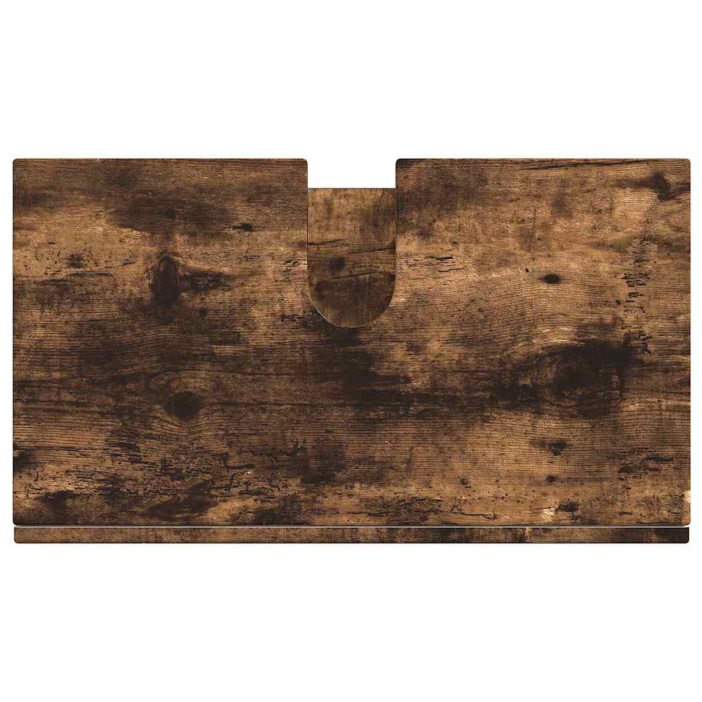 vidaXL Σετ Ντουλαπιών Μπάνιου TULUM Καπνιστό Δρύς 60 x 34 x 63 εκ