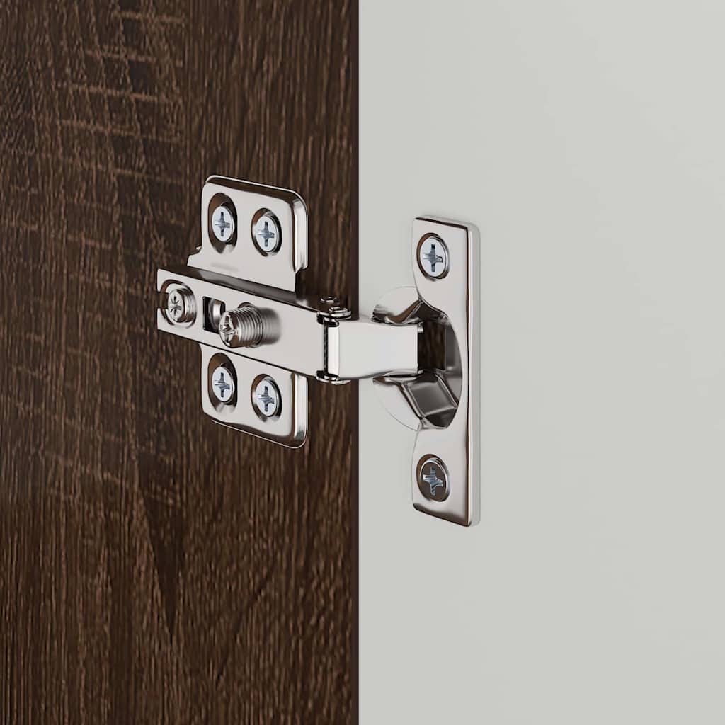 vidaXL Σετ Ντουλαπιών Μπάνιου TULUM Καφέ δρυς 60 x 34 x 63 εκ