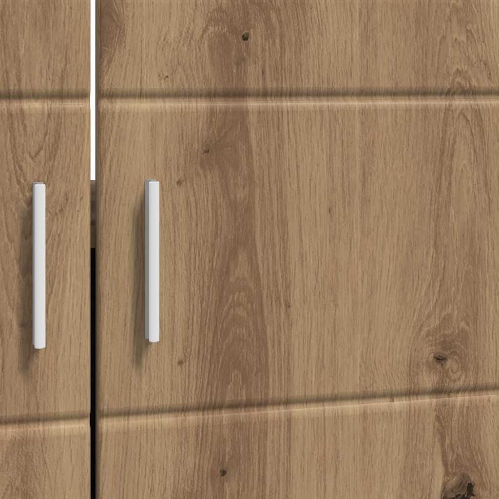 vidaXL Σετ Ντουλαπιών Μπάνιου TULUM Artisan Oak 60 x 34 x 63 εκ