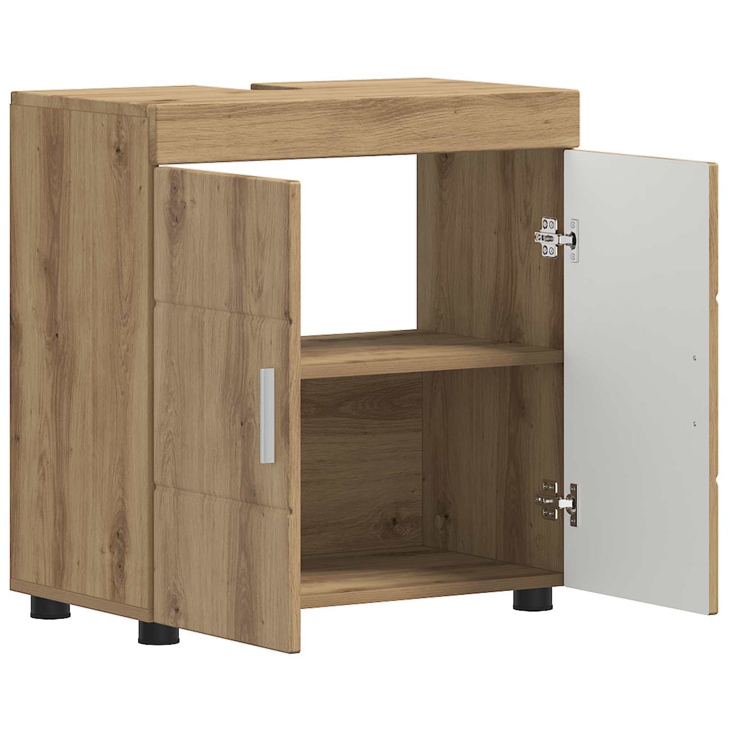 vidaXL Σετ Ντουλαπιών Μπάνιου TULUM Artisan Oak 60 x 34 x 63 εκ