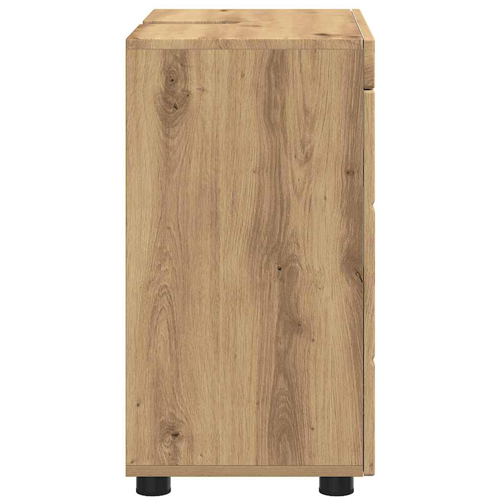 vidaXL Σετ Ντουλαπιών Μπάνιου TULUM Artisan Oak 60 x 34 x 63 εκ