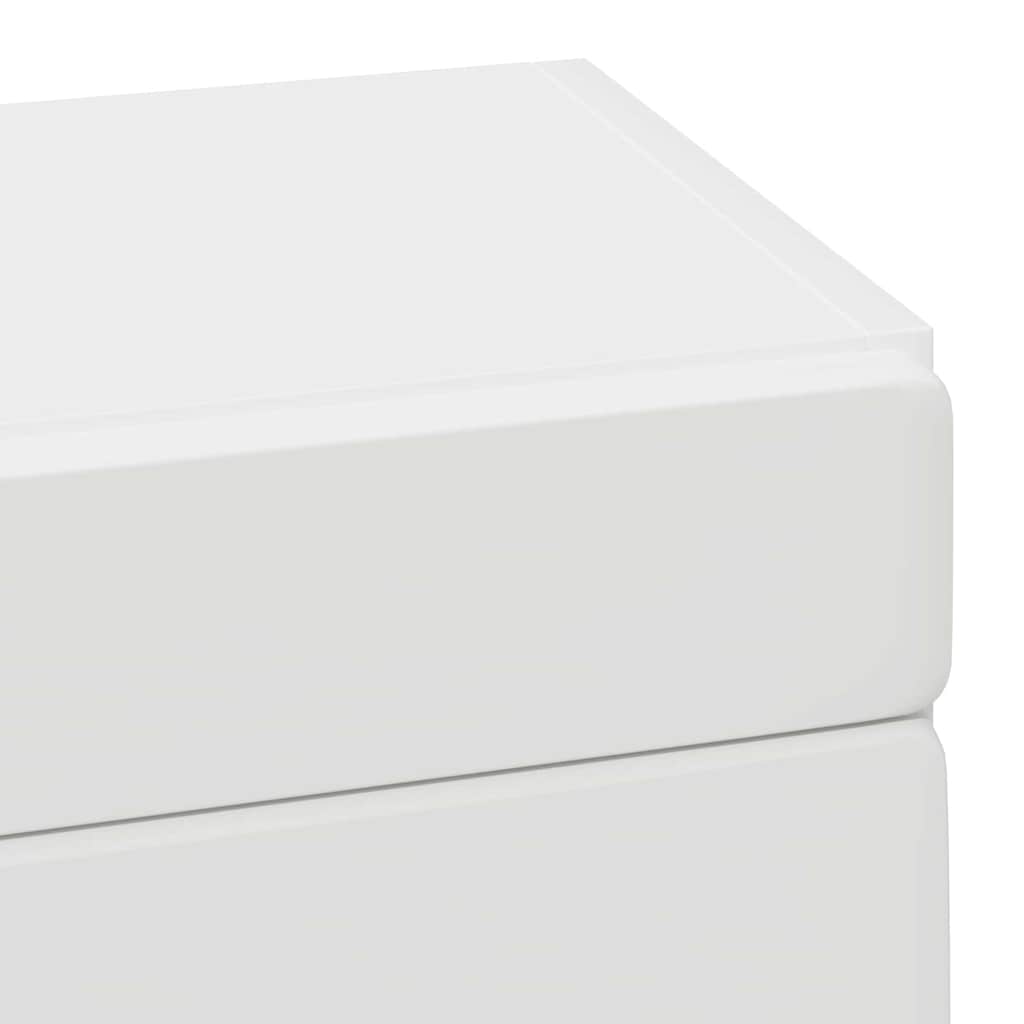 vidaXL Ντουλάπα τοίχου μπάνιου με ράφι TULUM Λευκό 37 x 24,5 x 86 εκ