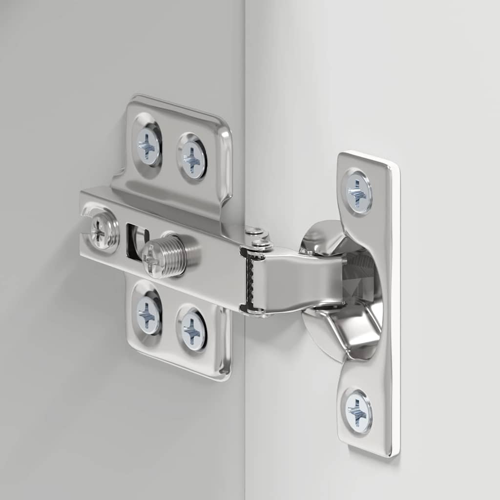 vidaXL Ντουλάπα τοίχου μπάνιου με ράφι TULUM Λευκό 37 x 24,5 x 86 εκ