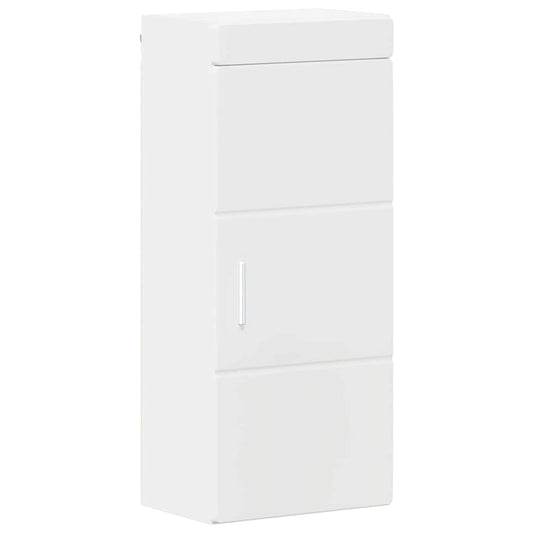 vidaXL Ντουλάπα τοίχου μπάνιου με ράφι TULUM Λευκό 37 x 24,5 x 86 εκ