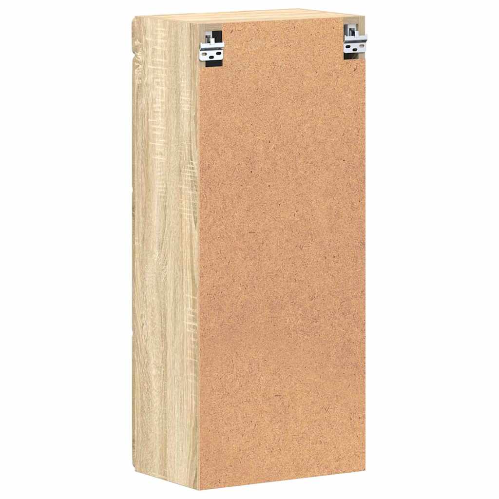 vidaXL Ντουλάπα τοίχου μπάνιου TULUM Δρύς Sonoma 37 x 24,5 x 86 εκ