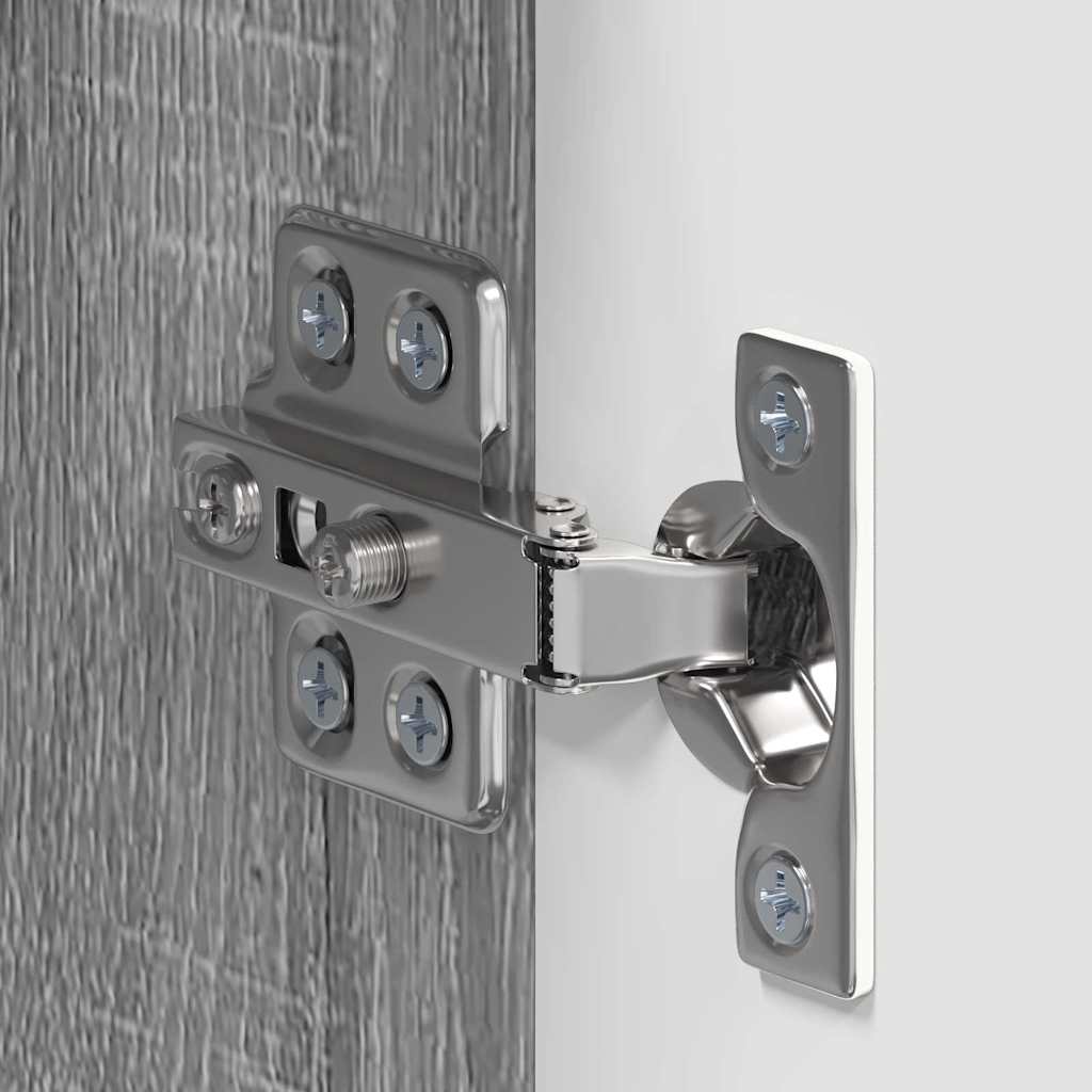 vidaXL Ντουλάπα τοίχου μπάνιου TULUM Γκρίζο Σονομα 37 x 24,5 x 86 εκ