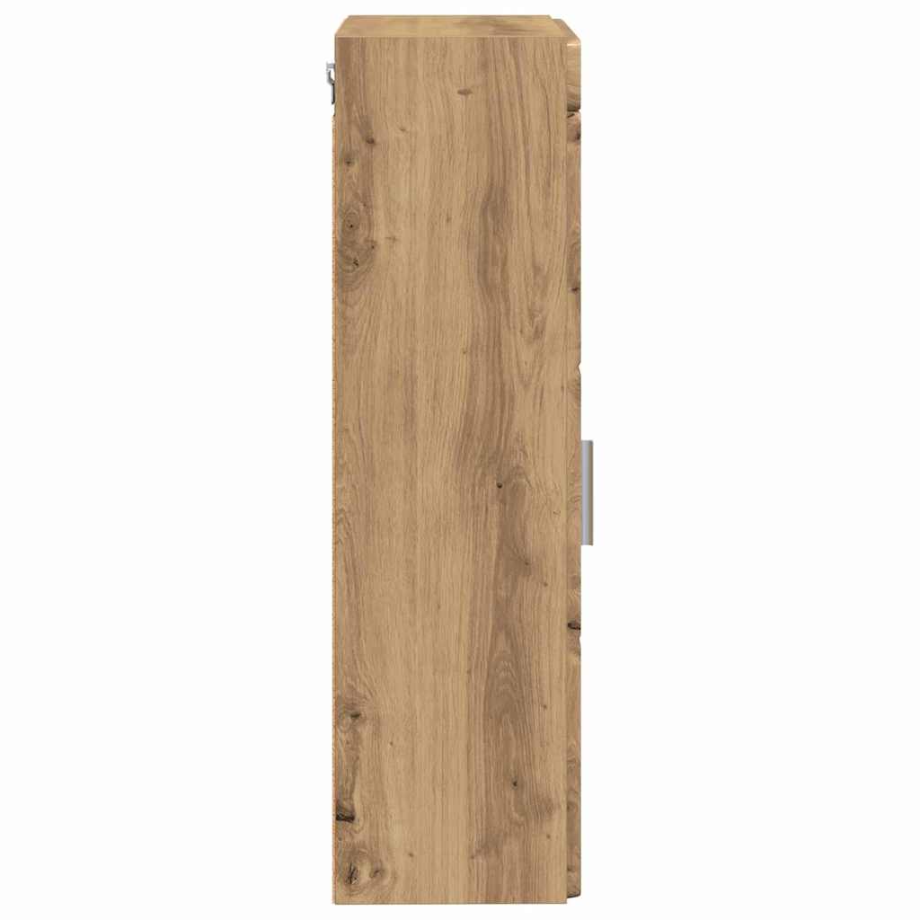 vidaXL Ντουλάπα τοίχου μπάνιου TULUM Artisan Oak 37 x 24,5 x 86 εκ