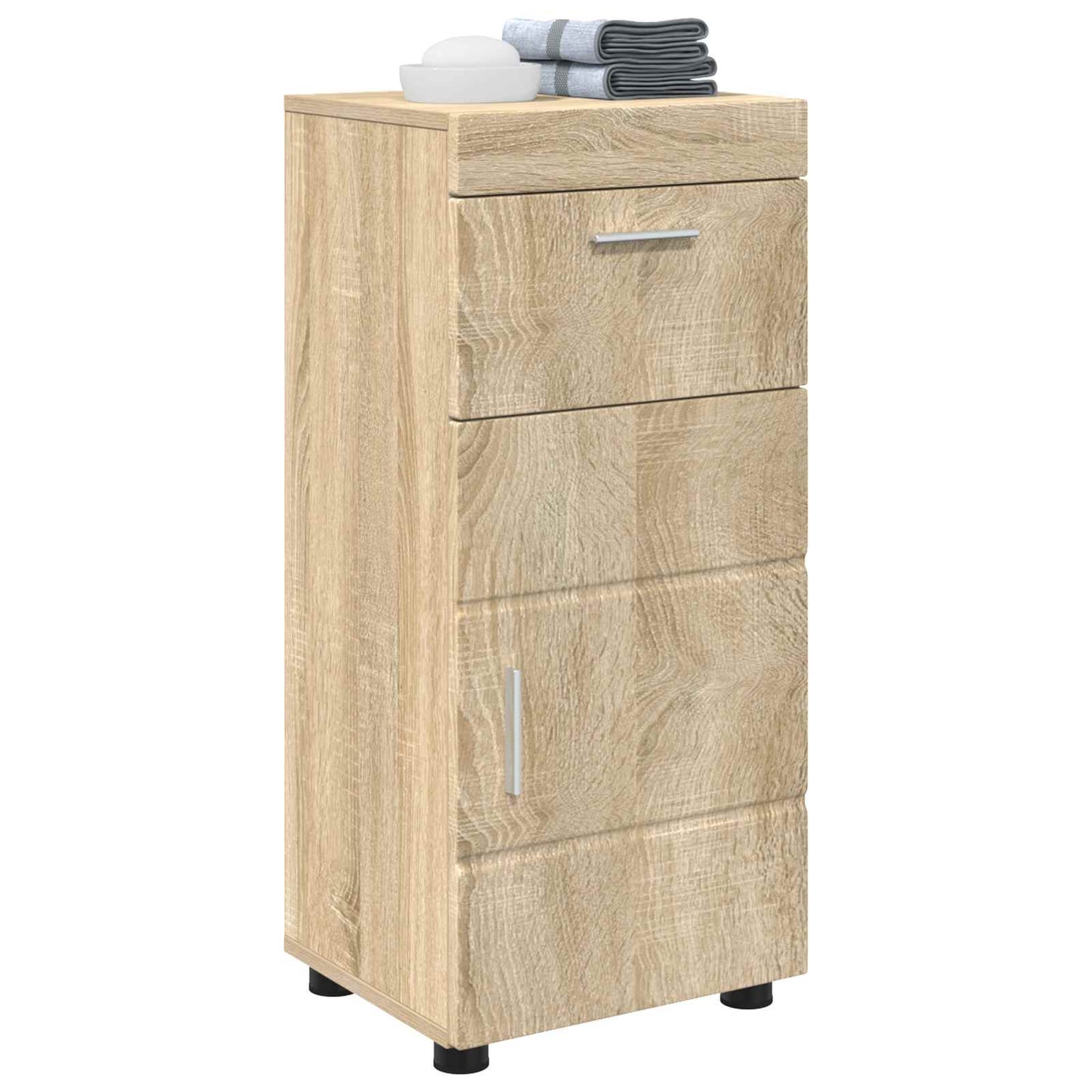vidaXL Σετ Ντουλαπιών Μπάνιου TULUM Δρύς Sonoma 37 x 31,5 x 82 εκ