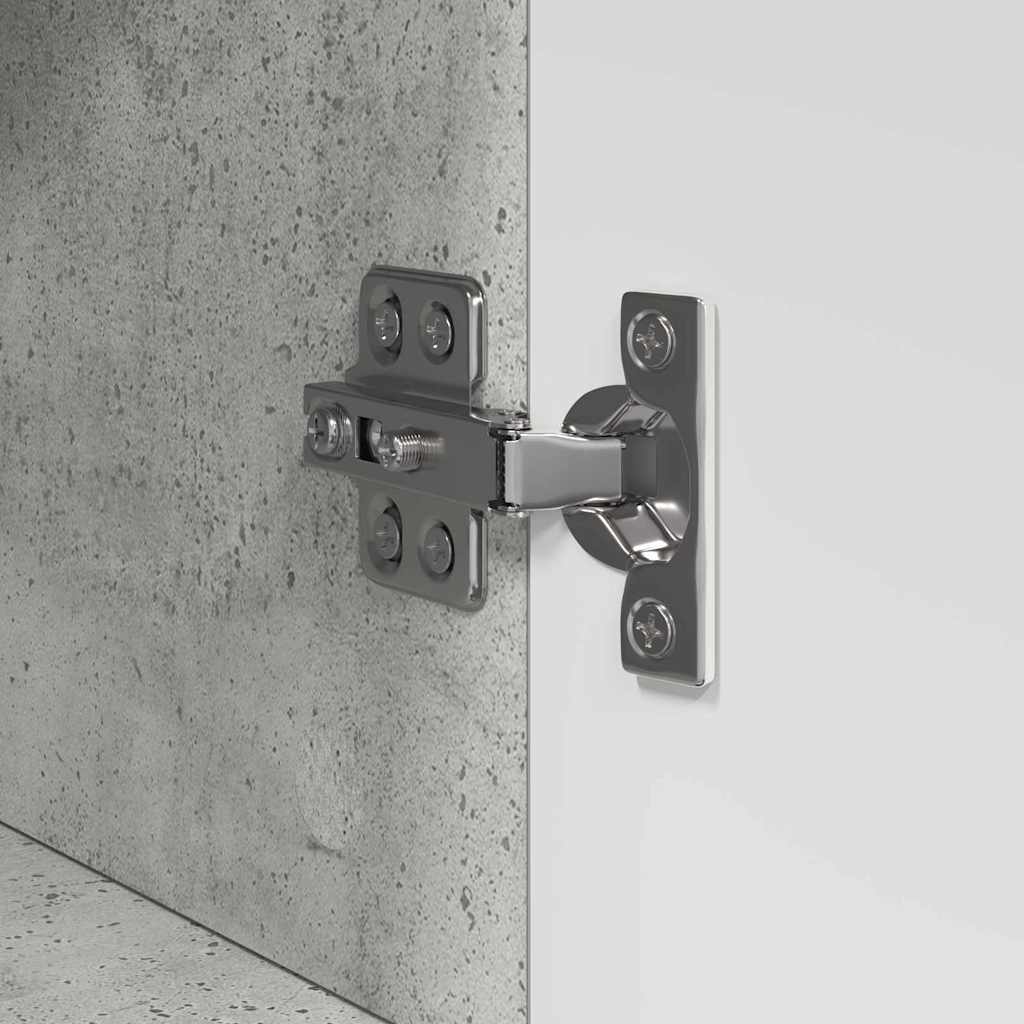 vidaXL Σετ Ντουλαπιών Μπάνιου TULUM Σκυρόδεμα Γκρι 37 x 31,5 x 82 εκ