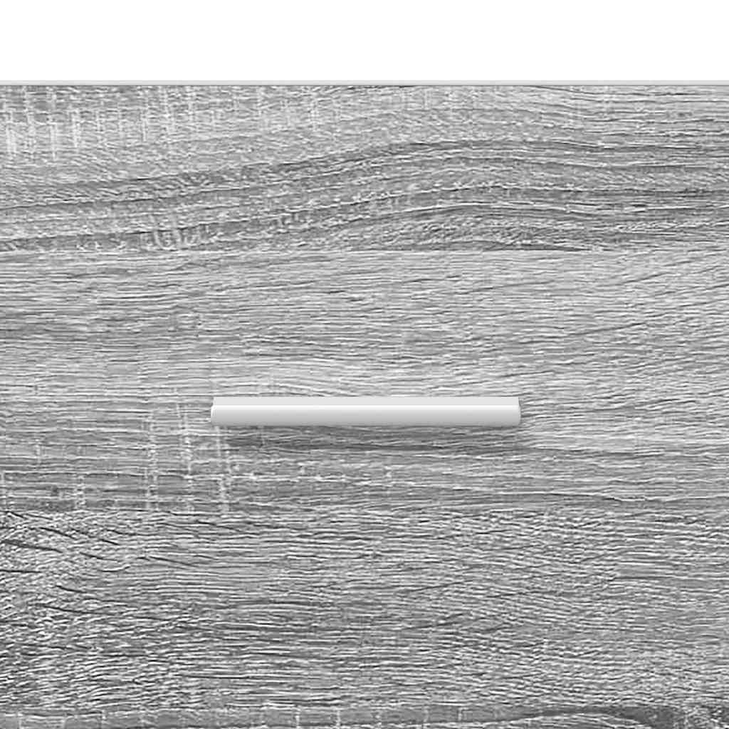 vidaXL Σετ Ντουλαπιών Μπάνιου TULUM Γκρίζο Σονομα 37 x 31,5 x 82 εκ