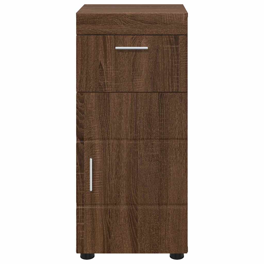 vidaXL Σετ Ντουλαπιών Μπάνιου TULUM Καφέ δρυς 37 x 31,5 x 82 εκ