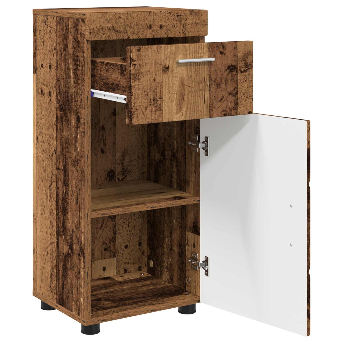 vidaXL Σετ Ντουλαπιών Μπάνιου TULUM Παλιό ξύλο 37 x 31,5 x 82 εκ