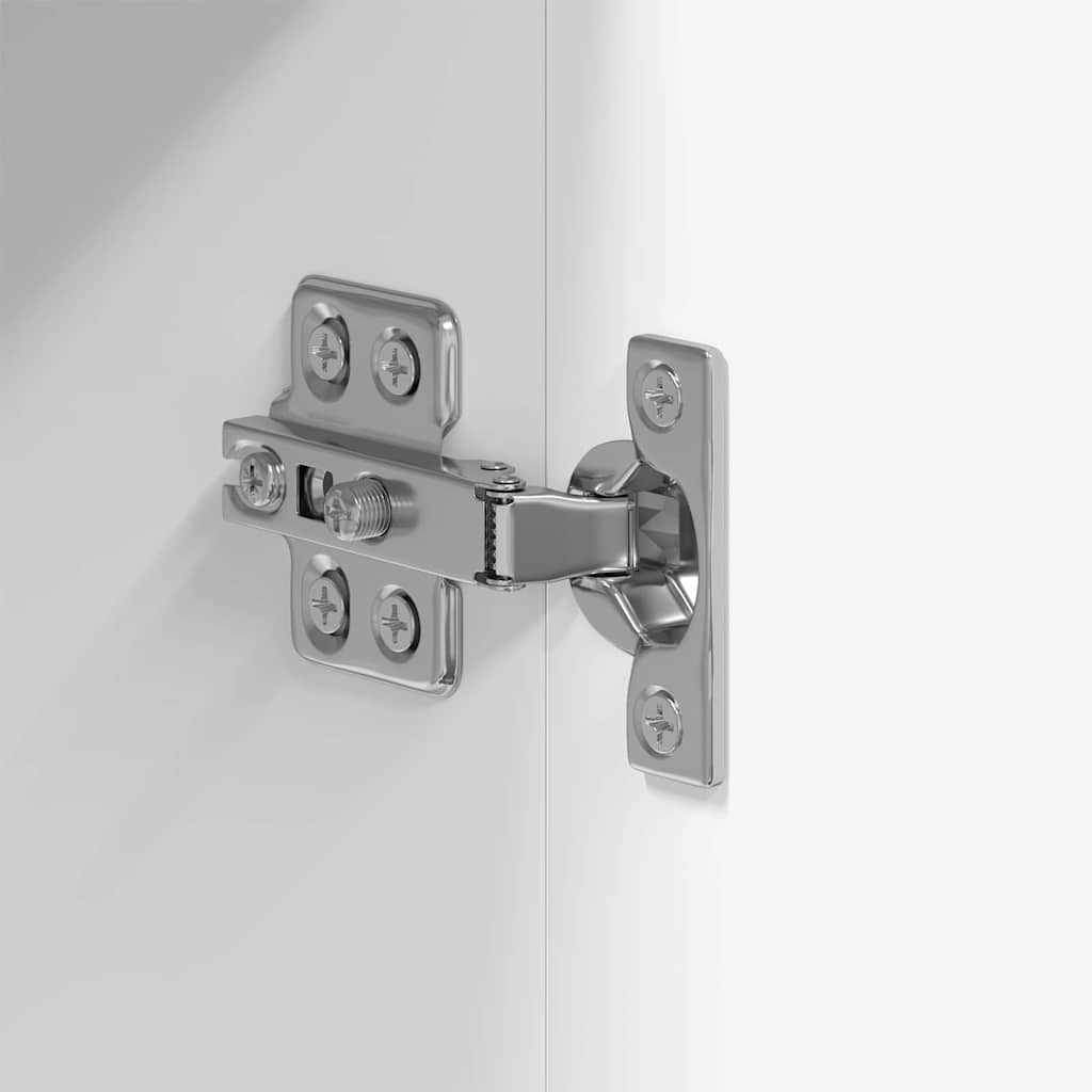 vidaXL Σετ Ντουλαπιών Μπάνιου TULUM Λευκό 37 x 31,5 x 203 εκ