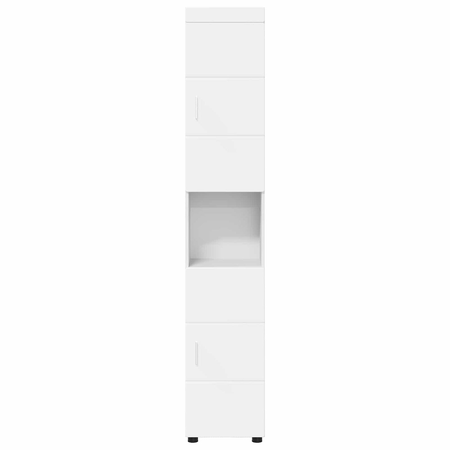 vidaXL Σετ Ντουλαπιών Μπάνιου TULUM Λευκό 37 x 31,5 x 203 εκ