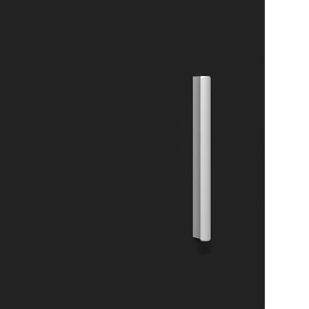 vidaXL Σετ Ντουλαπιών Μπάνιου TULUM Μαύρο 37 x 31,5 x 203 εκ