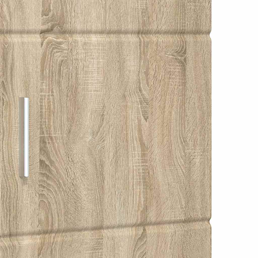 vidaXL Σετ Ντουλαπιών Μπάνιου TULUM Δρύς Sonoma 37 x 31,5 x 203 εκ