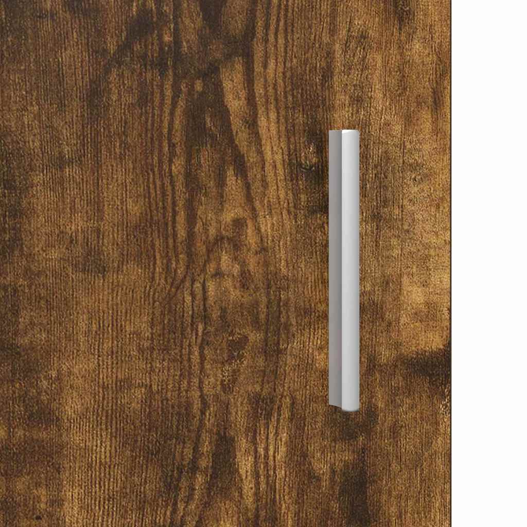 vidaXL Σετ Ντουλαπιών Μπάνιου TULUM Καπνιστό Δρύς 37 x 31,5 x 203 εκ