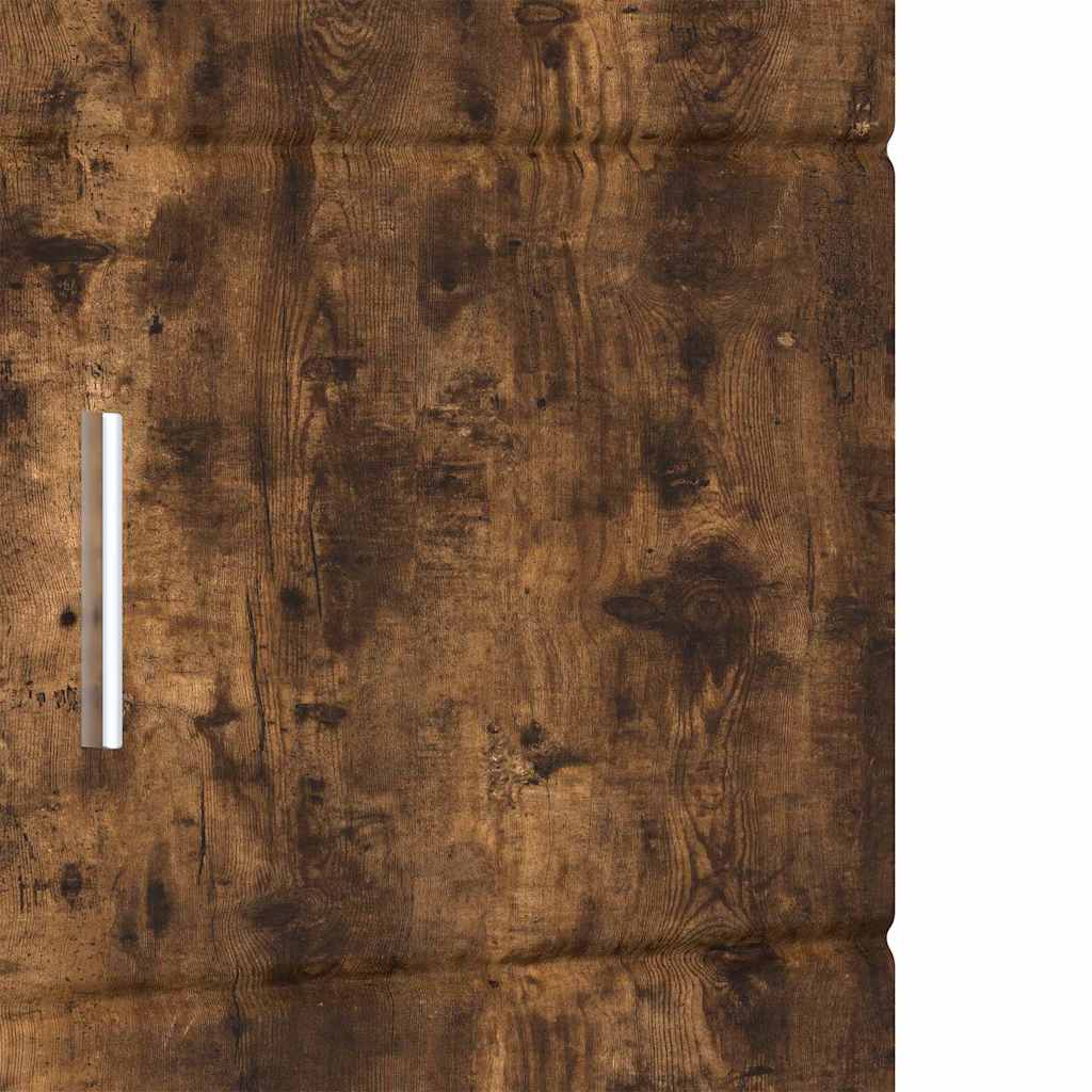 vidaXL Σετ Ντουλαπιών Μπάνιου TULUM Καπνιστό Δρύς 37 x 31,5 x 203 εκ