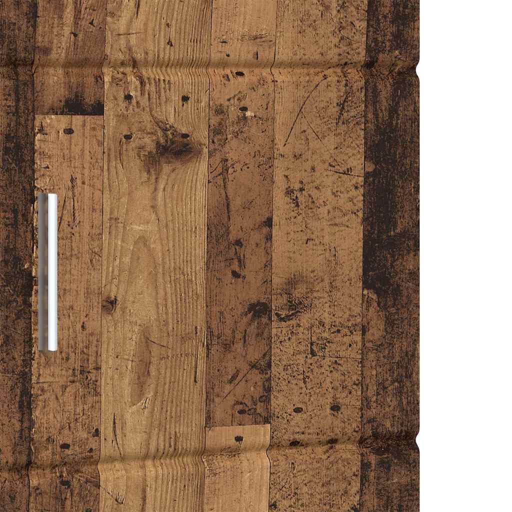 vidaXL Σετ Ντουλαπιών Μπάνιου TULUM Παλιό Ξύλο 37 x 31,5 x 203 εκ