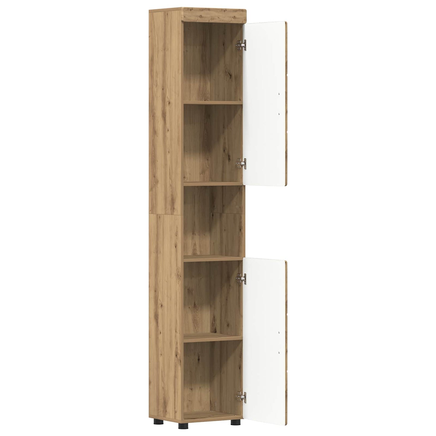 vidaXL Σετ Ντουλαπιών Μπάνιου TULUM Artisan Oak 37 x 31,5 x 203 εκ