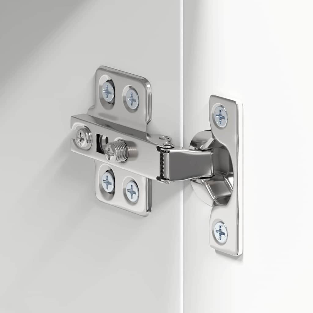 vidaXL Καθρέφτης Ντουλάπα Μπάνιου TULUM Λευκό 60 x 16,5 x 78 εκ