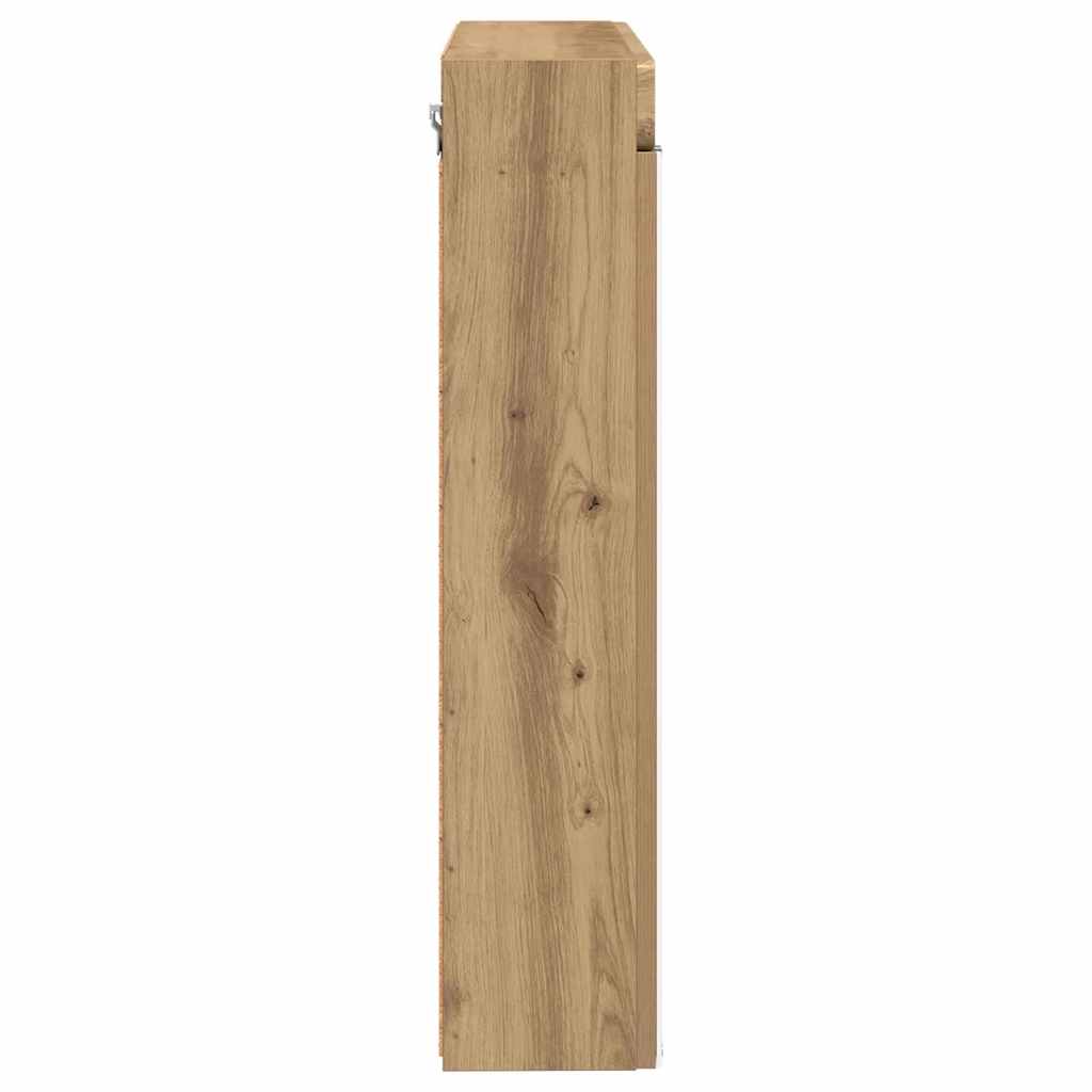 vidaXL Καθρέφτης Ντουλάπα Μπάνιου TULUM Artisan Oak 60 x 16,5 x 78 εκ
