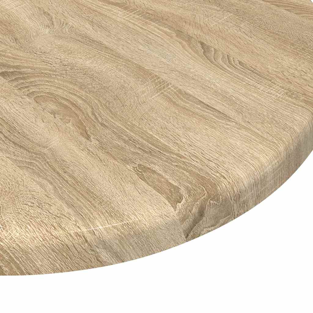 vidaXL Καπάκι τραπεζιού Sonoma Δρυς Ø 30 x 1,5 cm Επεξεργασμένο ξύλο