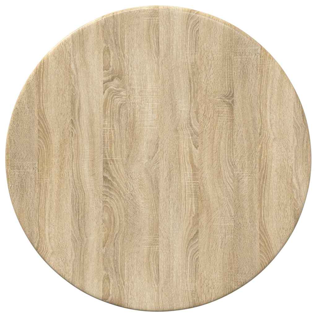 vidaXL Καπάκι τραπεζιού Sonoma Δρυς Ø 30 x 1,5 cm Επεξεργασμένο ξύλο