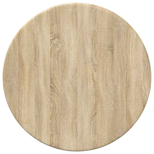 vidaXL Καπάκι τραπεζιού Sonoma Δρυς Ø 30 x 1,5 cm Επεξεργασμένο ξύλο