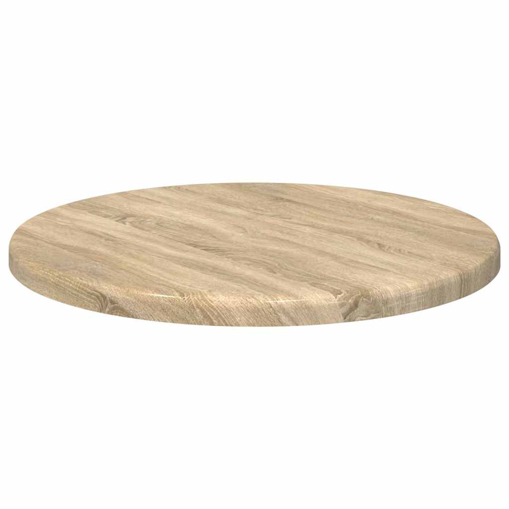 vidaXL Καπάκι τραπεζιού Sonoma Δρυς Ø 30 x 1,5 cm Επεξεργασμένο ξύλο