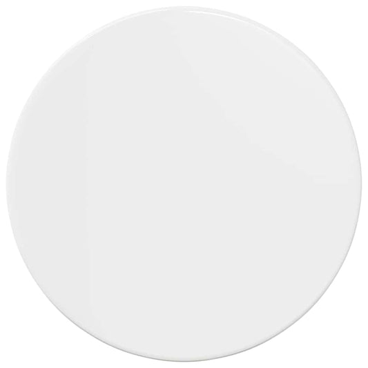 vidaXL Καπάκι τραπεζιού Γυαλιστερό λευκό Ø 40 x 1,5 cm
