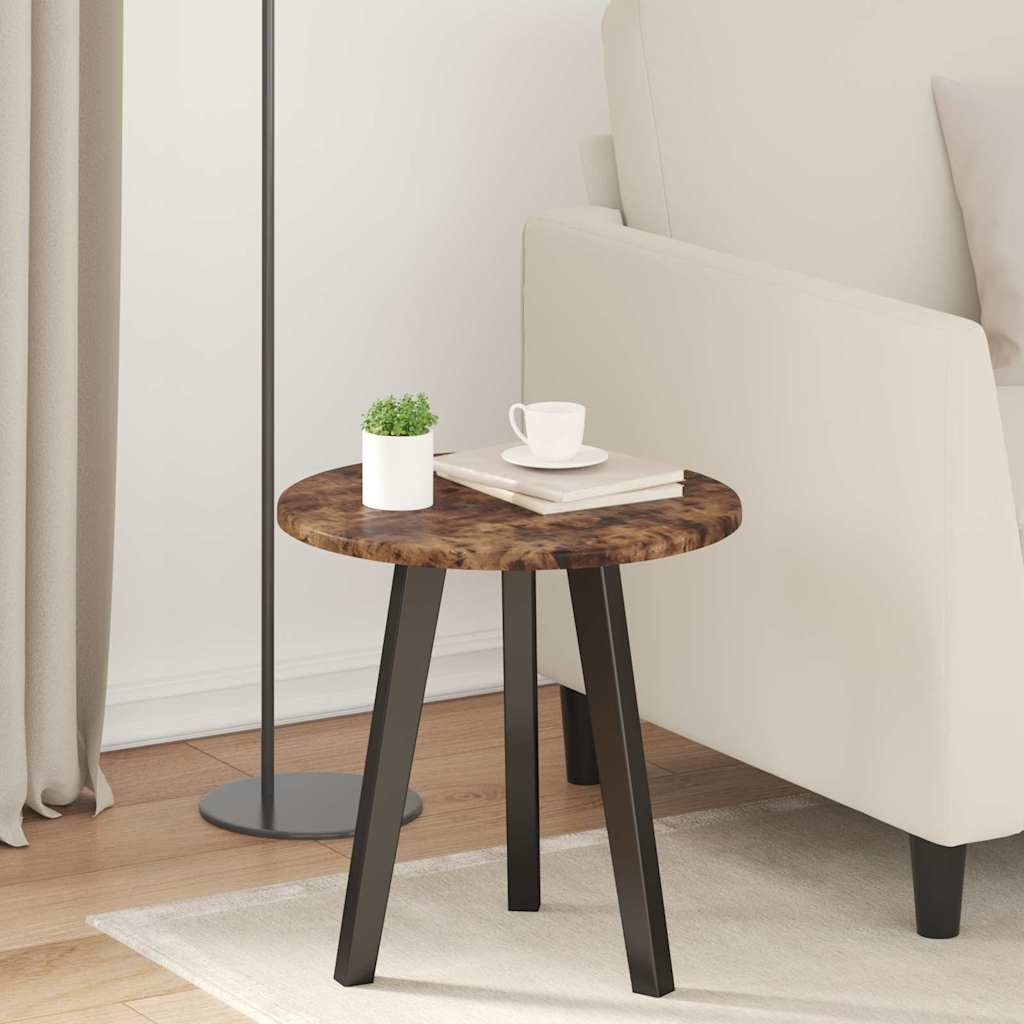 vidaXL Καπάκι τραπεζιού Ø 40 x 1,5 cm Γύρος Επεξεργασμένο Ξύλο