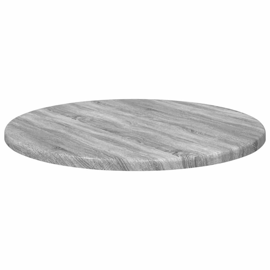 vidaXL Καπάκι τραπεζιού Ø 40 x 1,5 cm Γύρος Επεξεργασμένο Ξύλο