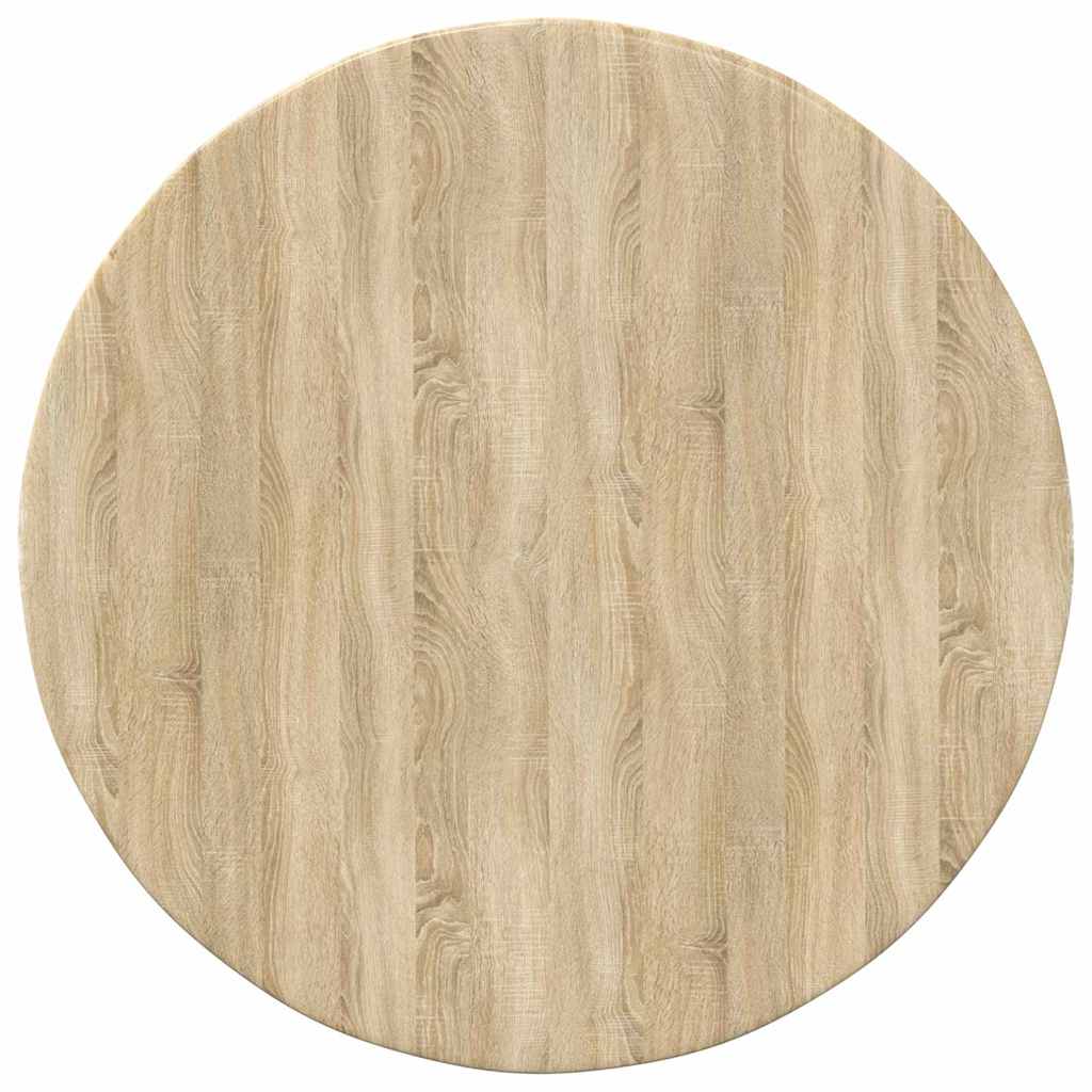 vidaXL Καπάκι τραπεζιού Sonoma Δρυς Ø 50 x 1,5 cm Επεξεργασμένο ξύλο