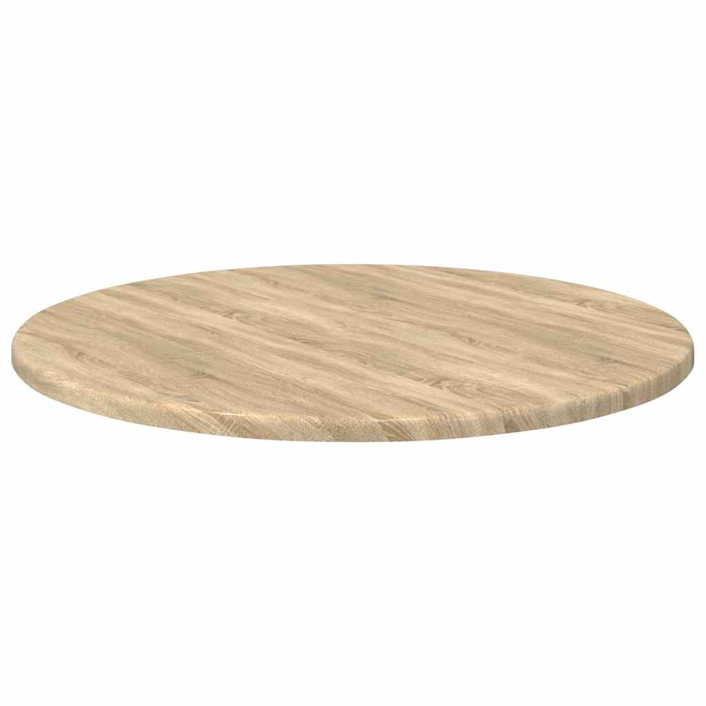 vidaXL Καπάκι τραπεζιού Sonoma Δρυς Ø 50 x 1,5 cm Επεξεργασμένο ξύλο