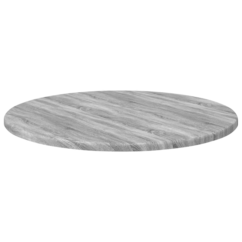 vidaXL Καπάκι τραπεζιού Ø 50 x 1,5 cm Γύρος Επεξεργασμένο Ξύλο