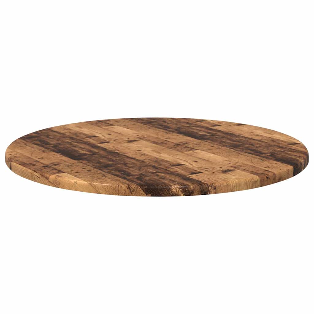 vidaXL Καπάκι τραπεζιού Ø 50 x 1,5 cm Γύρος Επεξεργασμένο Ξύλο