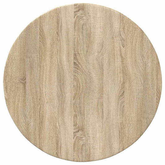 vidaXL Καπάκι τραπεζιού Ø 60 x 1,5 cm Γύρος Επεξεργασμένο Ξύλο