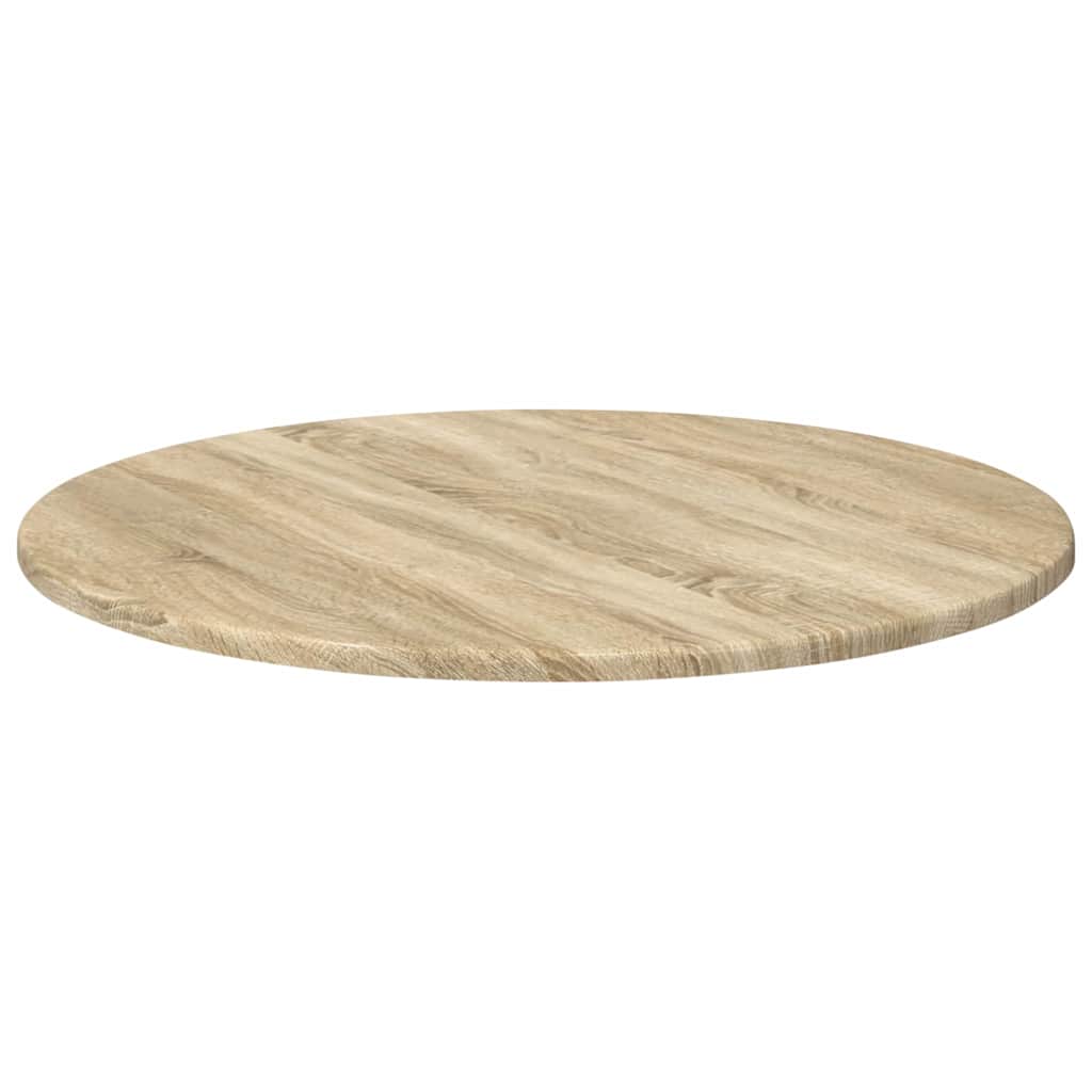 vidaXL Καπάκι τραπεζιού Ø 60 x 1,5 cm Γύρος Επεξεργασμένο Ξύλο
