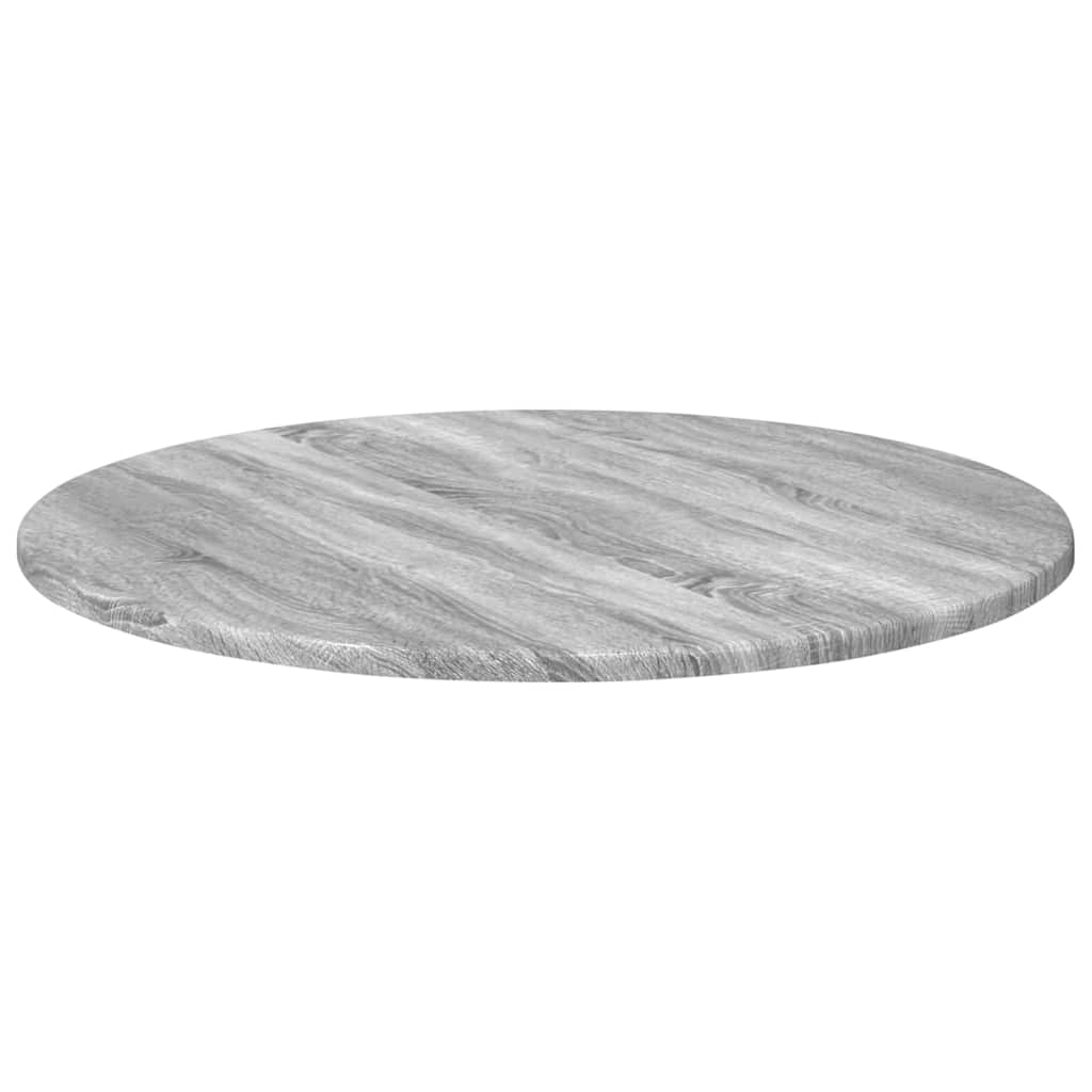 vidaXL Καπάκι τραπεζιού Ø 60 x 1,5 cm Γύρος Επεξεργασμένο Ξύλο