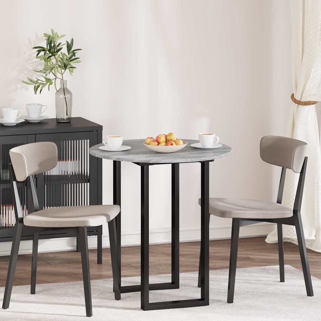 vidaXL Καπάκι τραπεζιού Γκρι sonoma 70 x 70 x 1,5 cm