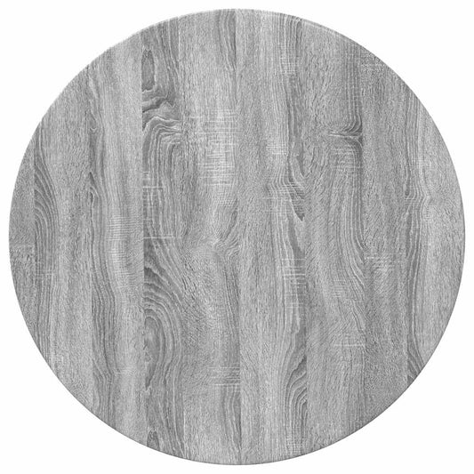 vidaXL Καπάκι τραπεζιού Ø 70 x 1,5 cm Γύρος Επεξεργασμένο Ξύλο