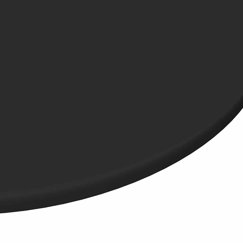 vidaXL Καπάκι τραπεζιού Μαύρο 80 x 80 x 1,5 cm Επεξεργασμένο ξύλο