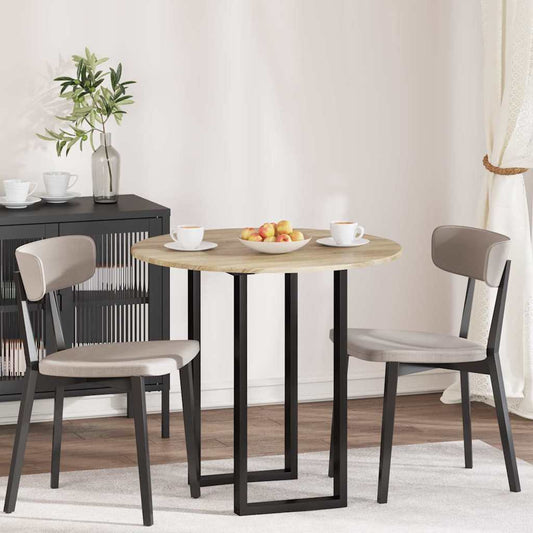 vidaXL Καπάκι τραπεζιού Sonoma Δρυς 80 x 80 x 1,5 cm