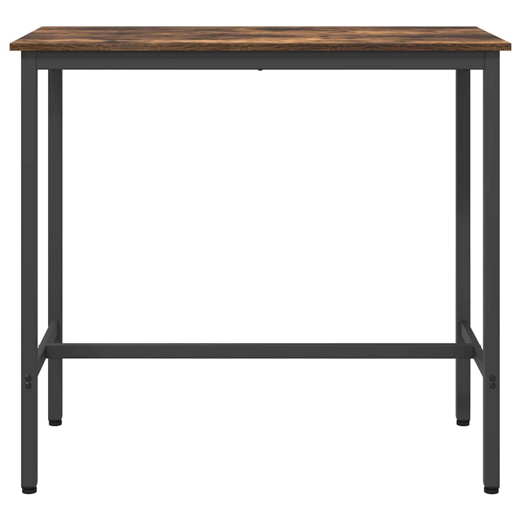 vidaXL τραπέζι Καπνιστό Δρύς 100 x 50 x 90,5 εκ