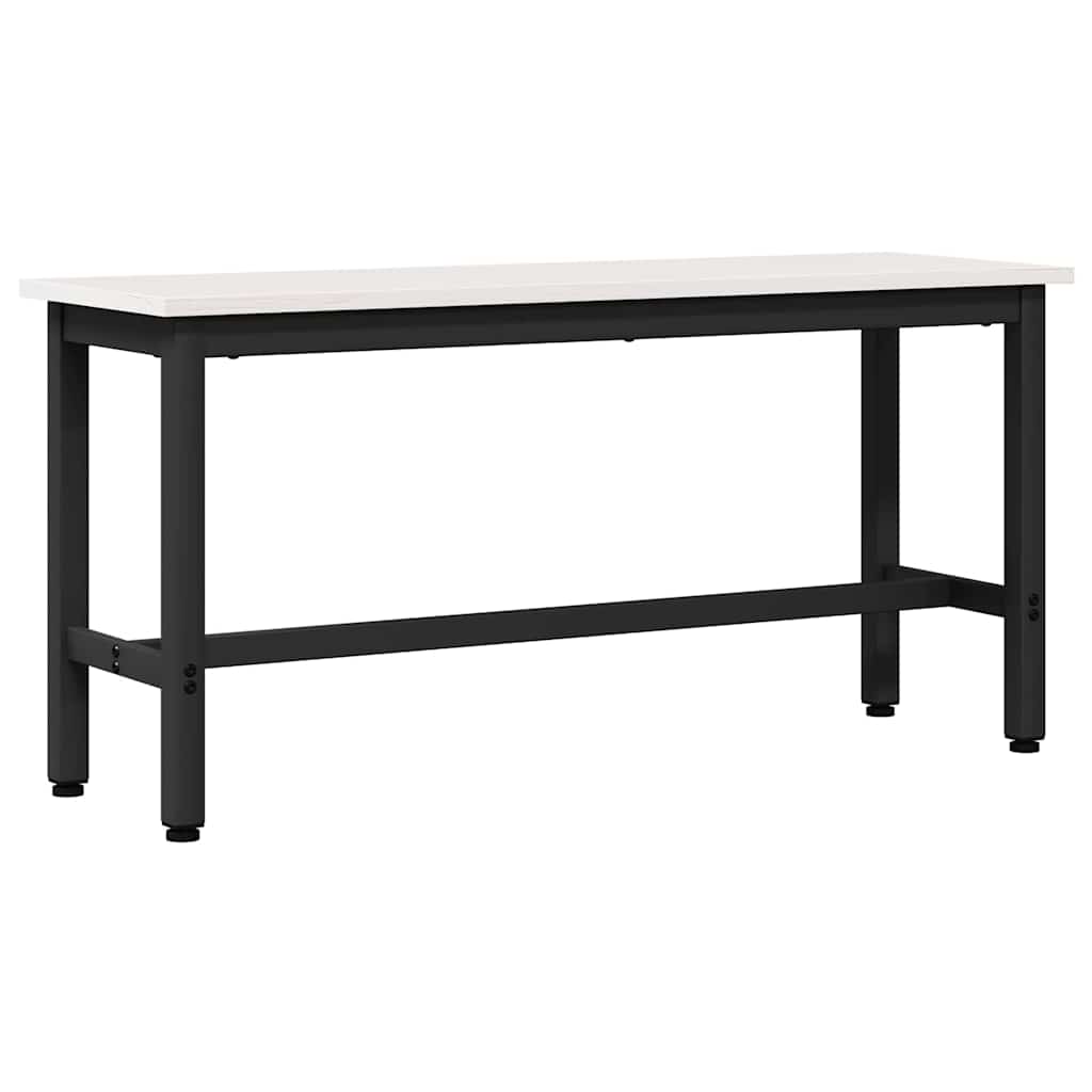vidaXL Καθιστικό Σαλονιού 2 pcs Λευκό 100 x 32,5 x 49 εκ
