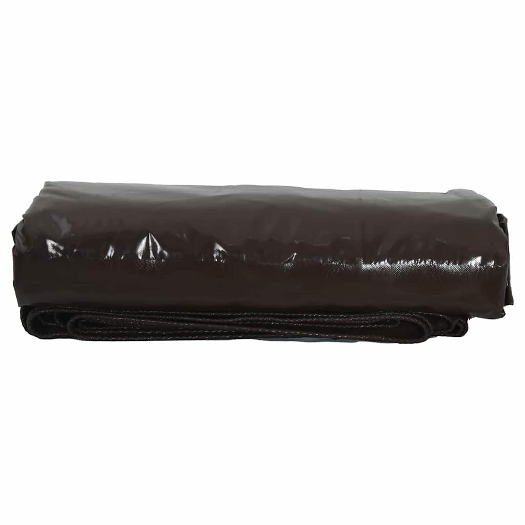 vidaXL Τέντα 650g / m² Καφέ 1 x 2,5 m Καμβάς με επικάλυψη PVC